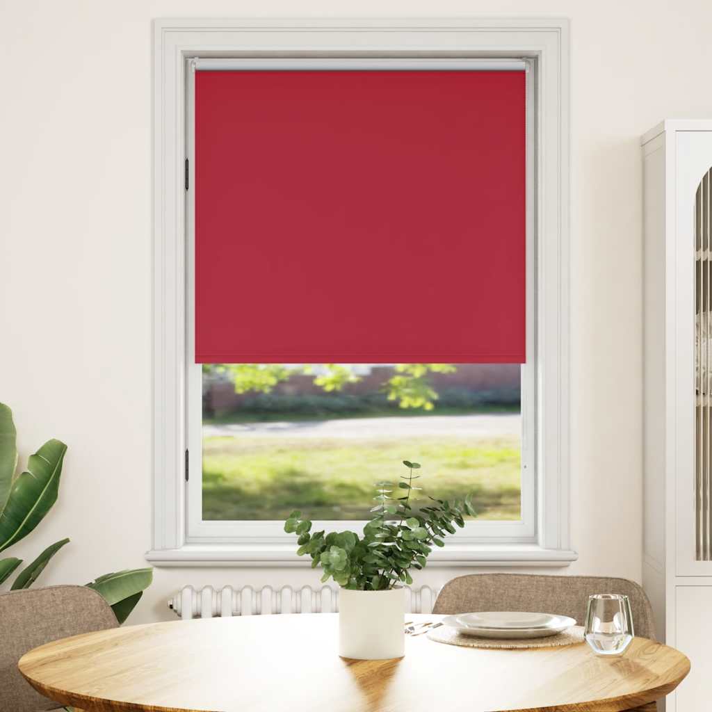 VidaXL Verdunkelungsrollo 120 x 175 cm Rot