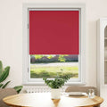 VidaXL Verdunkelungsrollo 120 x 175 cm Rot