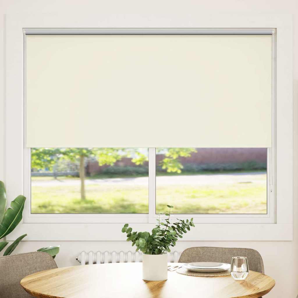 VidaXL Verdunkelungsrollo 160 x 175 cm Creme