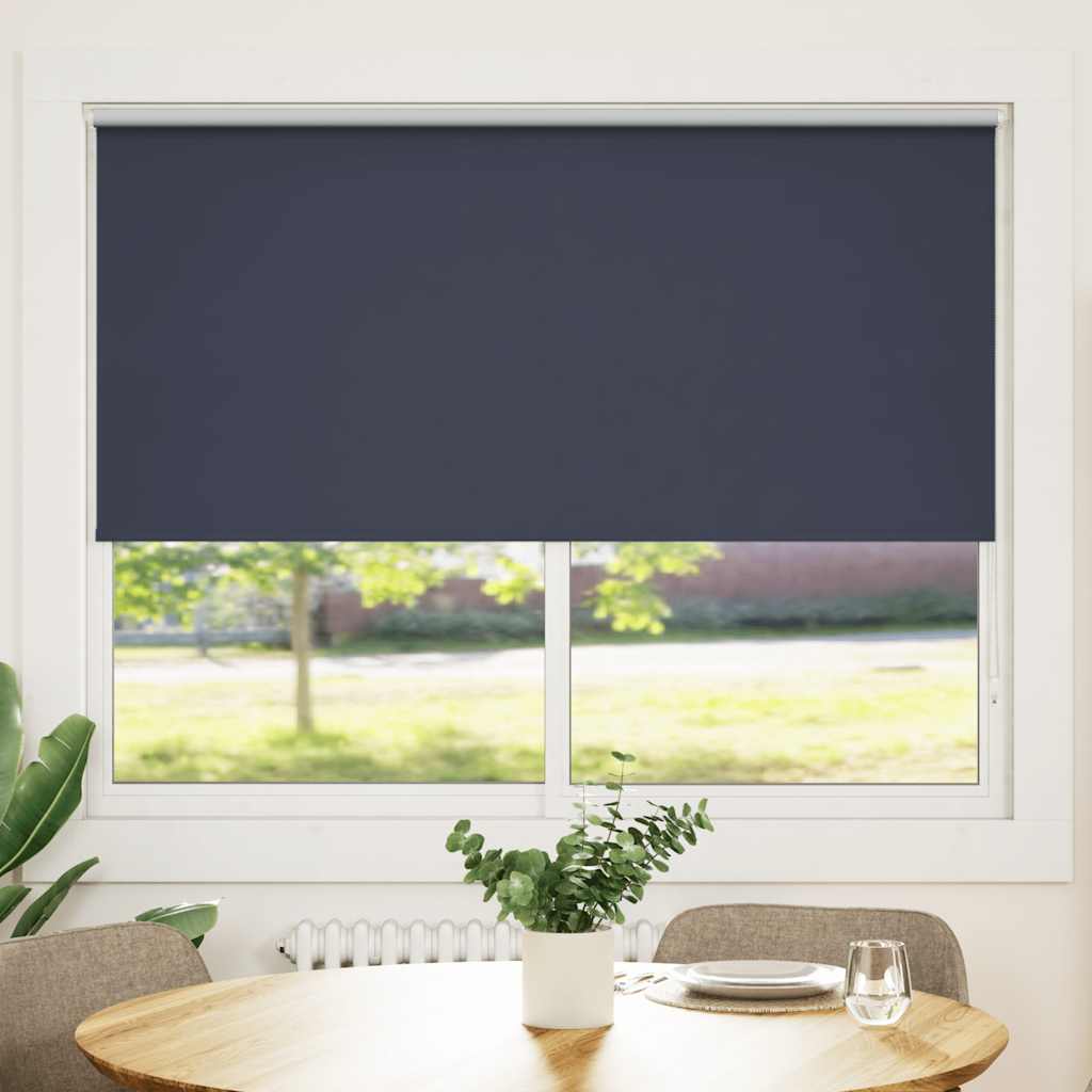 VidaXL Verdunkelungsrollo 160 x 175 cm Marineblau