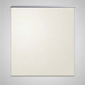 Vidaxl rolgordijn verduisterend 100 x 230 cm crême