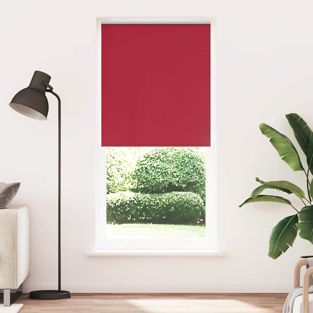 VidaXL Verdunkelungsrollo 100 x 230 cm Rot