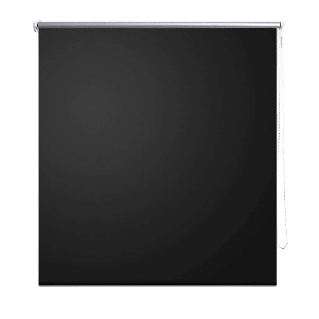 Vidaxl rolgordijn verduisterend 104,4 x 230 cm stofbreedte 100 cm zwart
