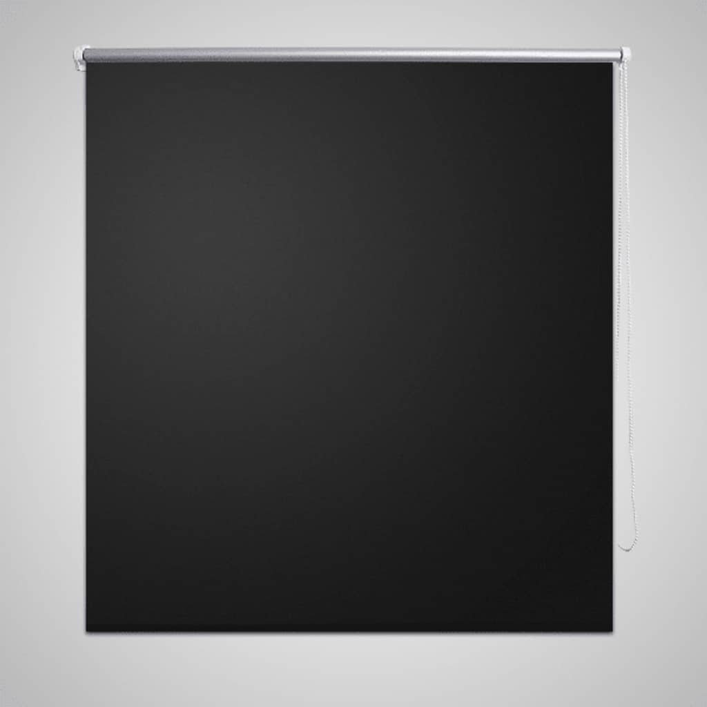 Vidaxl rolgordijn verduisterend 104,4 x 230 cm stofbreedte 100 cm zwart