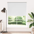 Vidaxl rolgordijn verduisterend 144,4 x 230 cm stofbreedte 140 cm wit