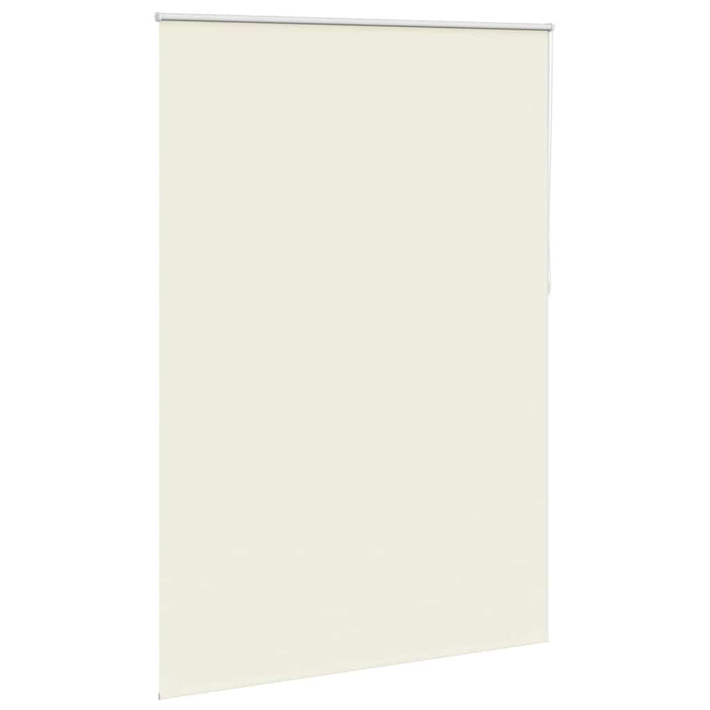 Vidaxl rolgordijn verduisterend 144,4x230 cm gebroken wit