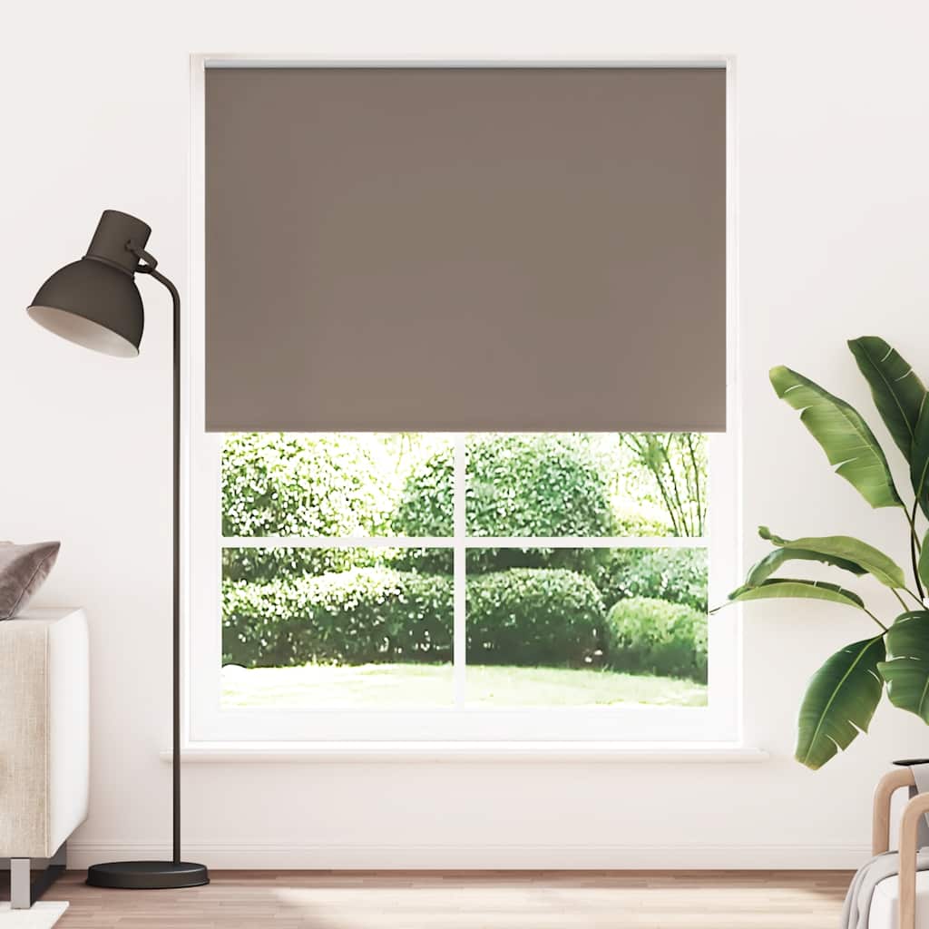 VidaXL Verdunkelungsrollo 160 x 230 cm Kaffeebraun