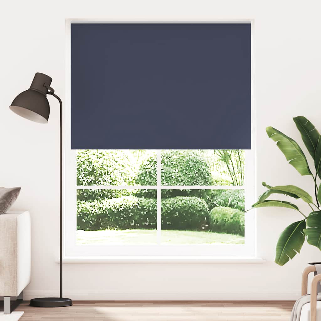 VidaXL Verdunkelungsrollo 160 x 230 cm Marineblau
