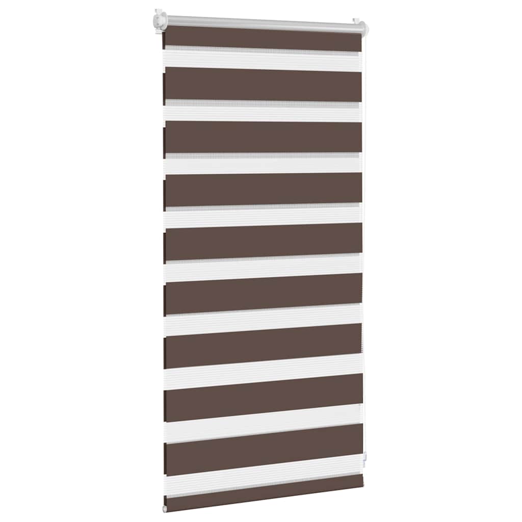 VidaXL Duo Rollo 40x100cm kaffeebraun