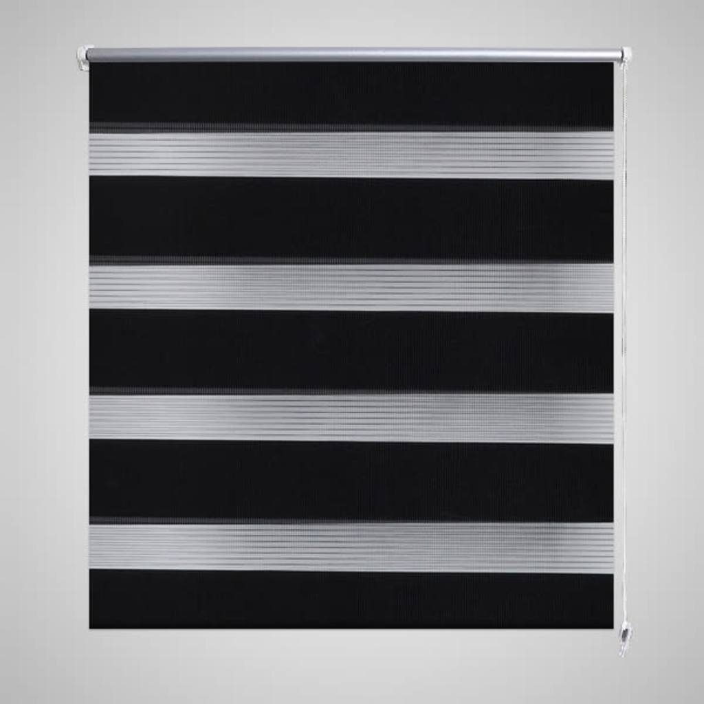 VidaXL Duo Rollo 120 x 230 cm schwarz