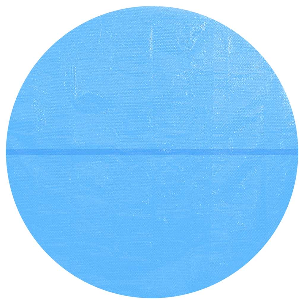 Vidaxl solar zwembadfolie drijvend rond 250 cm pe blauw