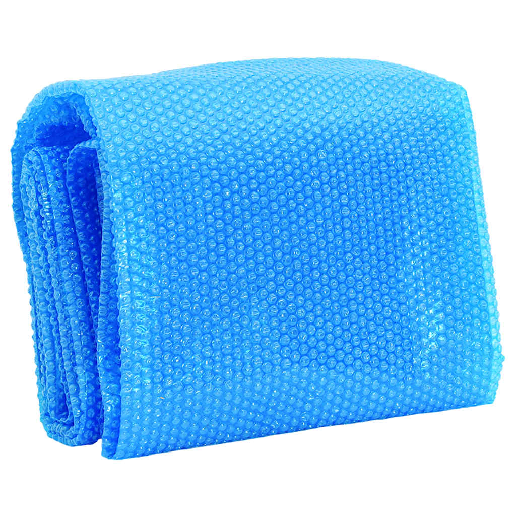 Vidaxl solar zwembadfolie drijvend rond 455 cm pe blauw