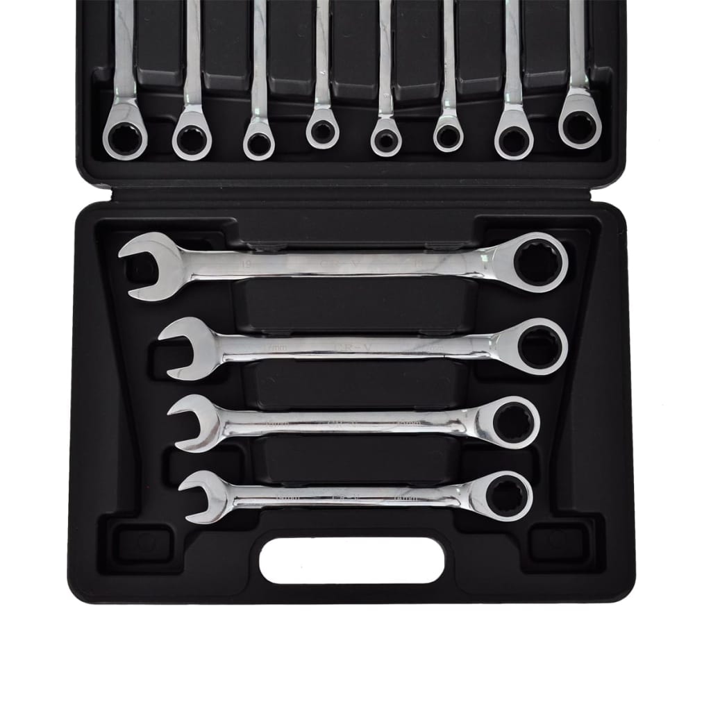 VidaXL 12-teiliges Ratschenschlüssel-Set
