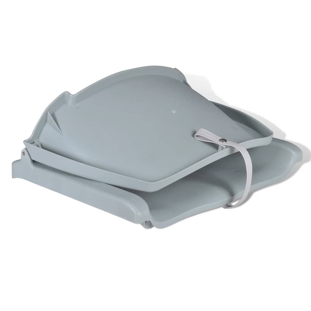 Vidaxl bootstoel zonder kussen inklapbaar 48x51x41 cm grijs