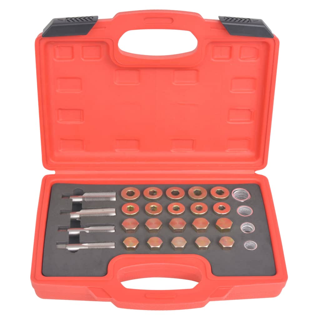VidaXL Ölablassschrauben-Reparatursatz M13 M15 M17 M20 64-teilig