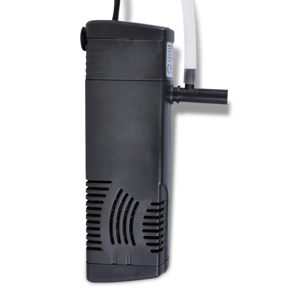 VidaXL Aquariumfilterpumpe mit Aktivkohle 300 l/h