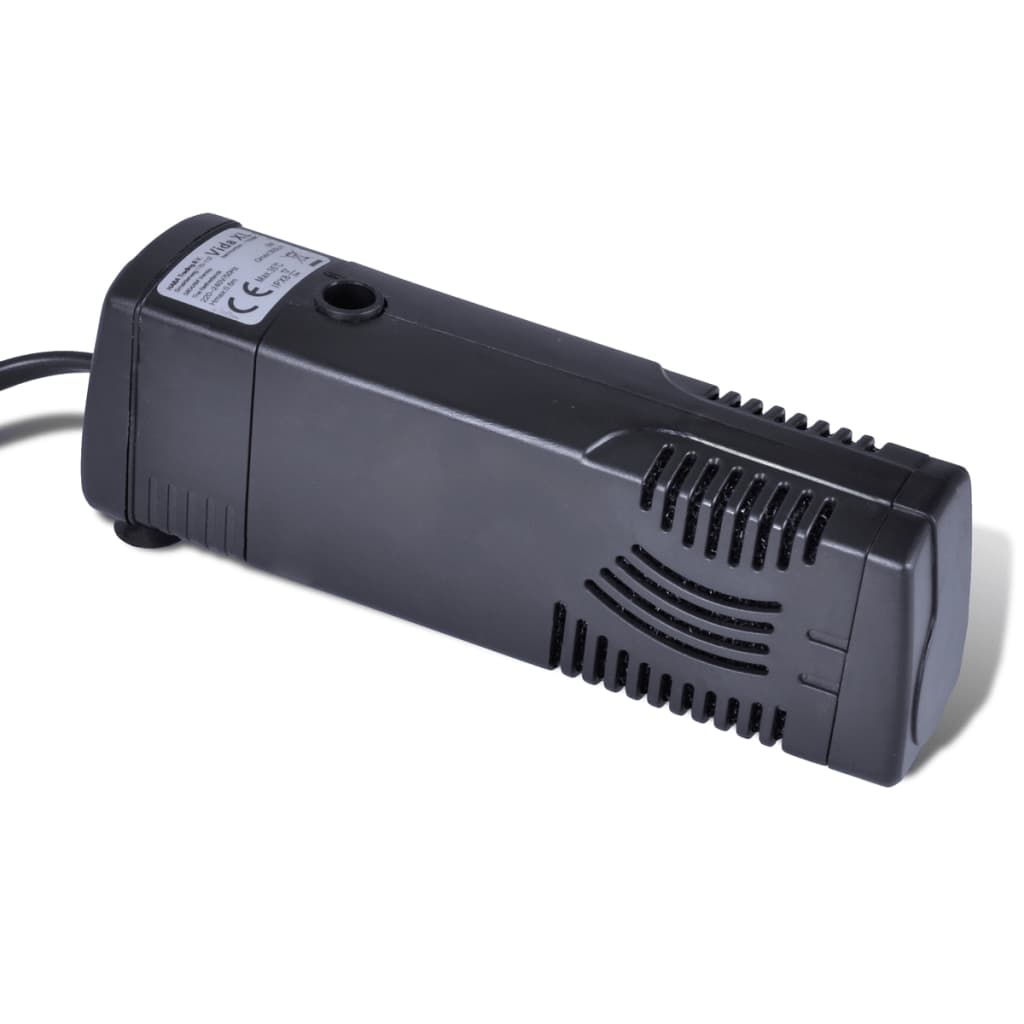 VidaXL Aquariumfilterpumpe mit Aktivkohle 300 l/h