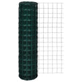 Vidaxl euro hek 10x1,5 m staal groen