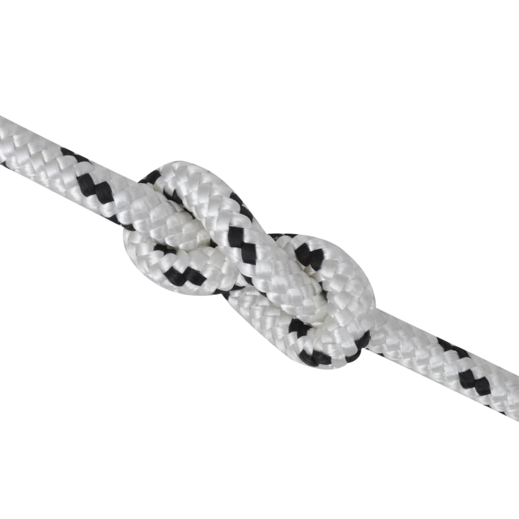 VidaXL Bootsabdeckung, Polyestergeflecht, 14 mm x 50 m