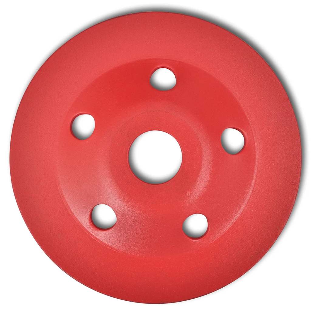 Vidaxl diamantslijpwiel met dubbele rij 180 mm