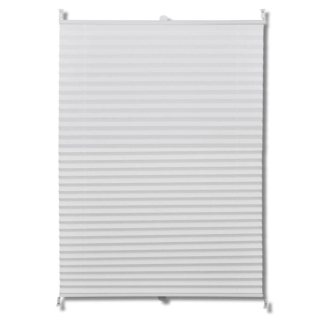 VidaXL Plissee 40x125 cm weiß