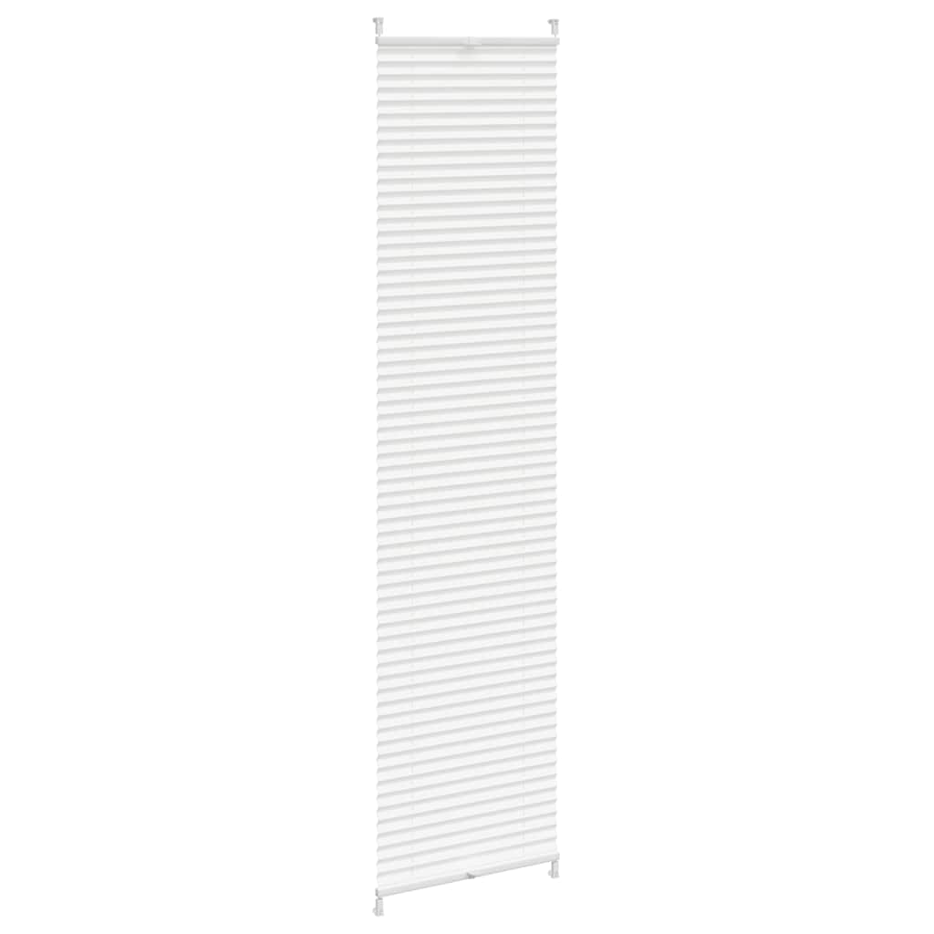 Vidaxl plisséjaloezie 60x200 cm wit