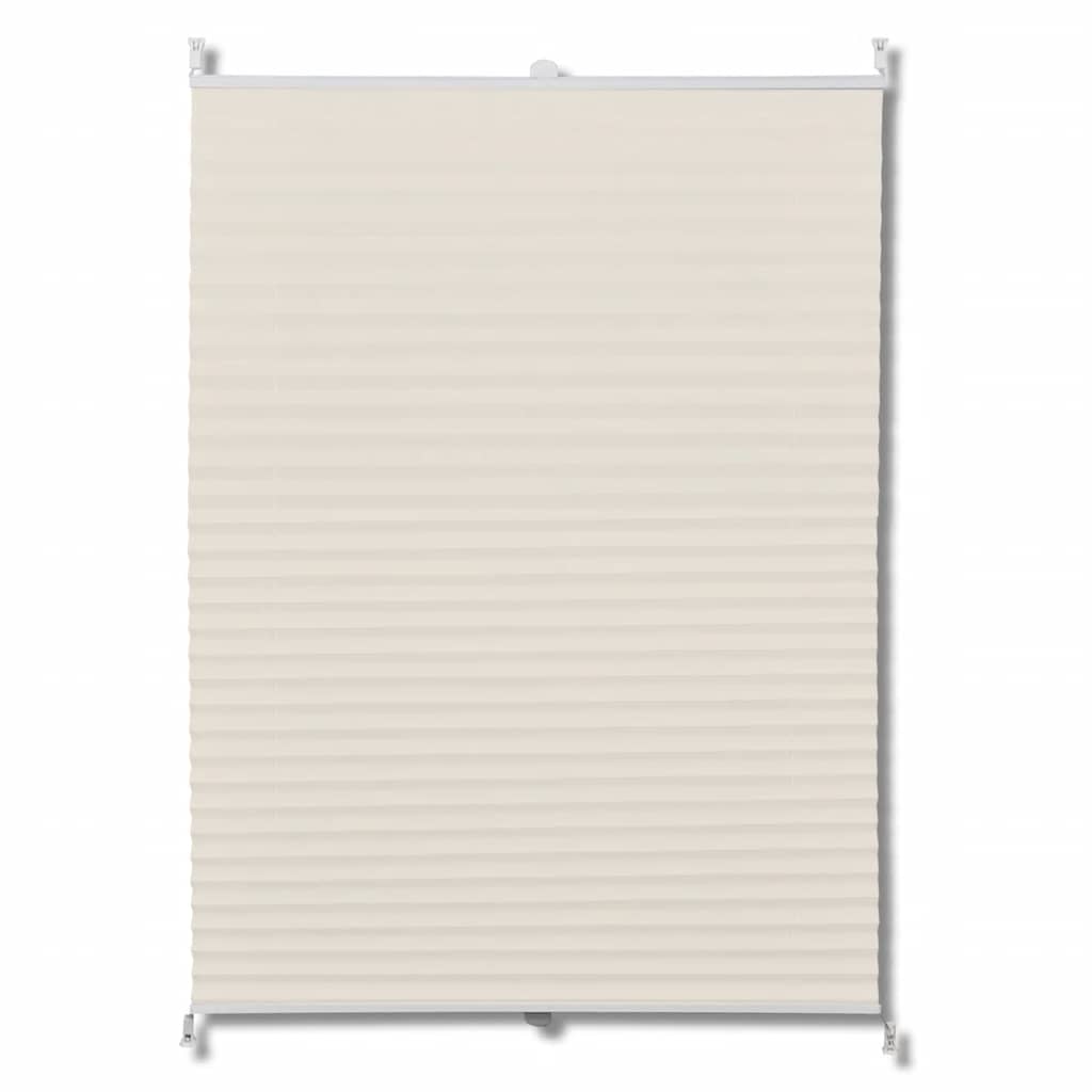 VidaXL Plissees 50x100cm creme