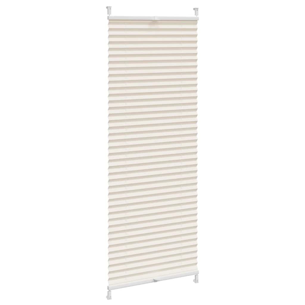 VidaXL Plissees 60x125 cm creme
