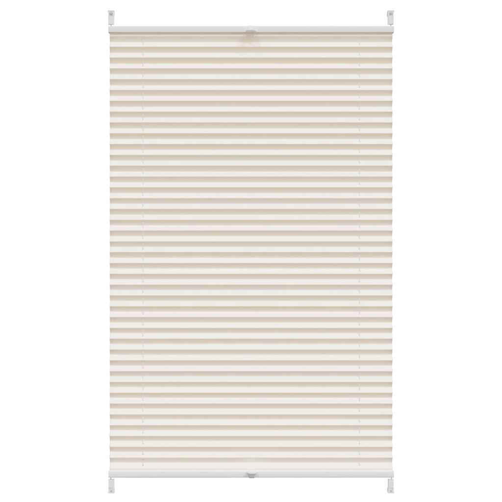 VidaXL Plissee-Rollo 90x150 cm Creme