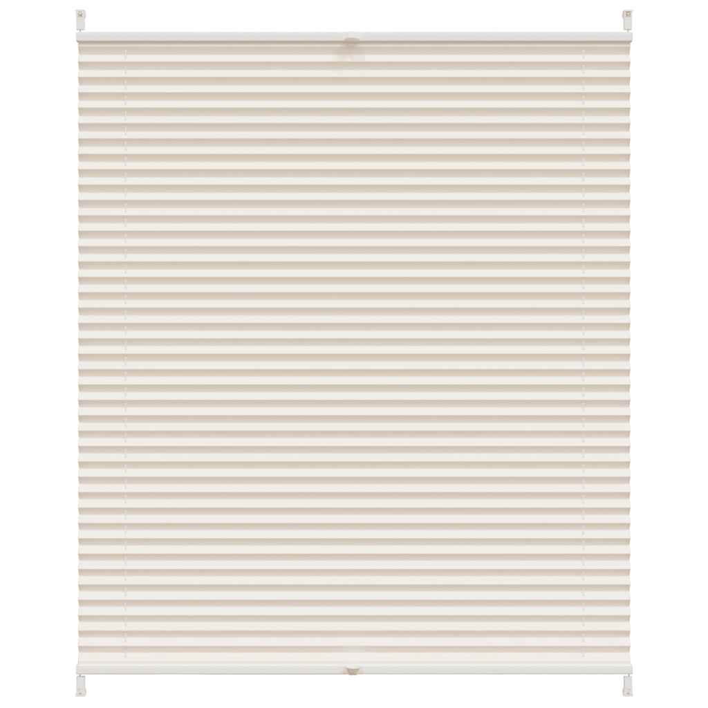 VidaXL Plissees 110x125cm creme