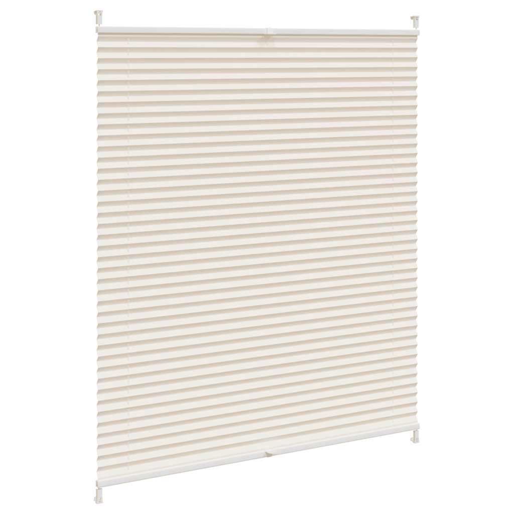 VidaXL Plissees 110x125cm creme