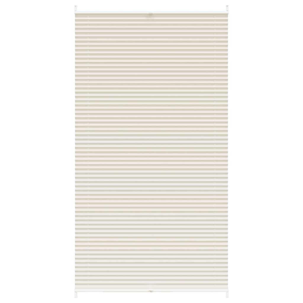 VidaXL Plissees 110x200 cm creme