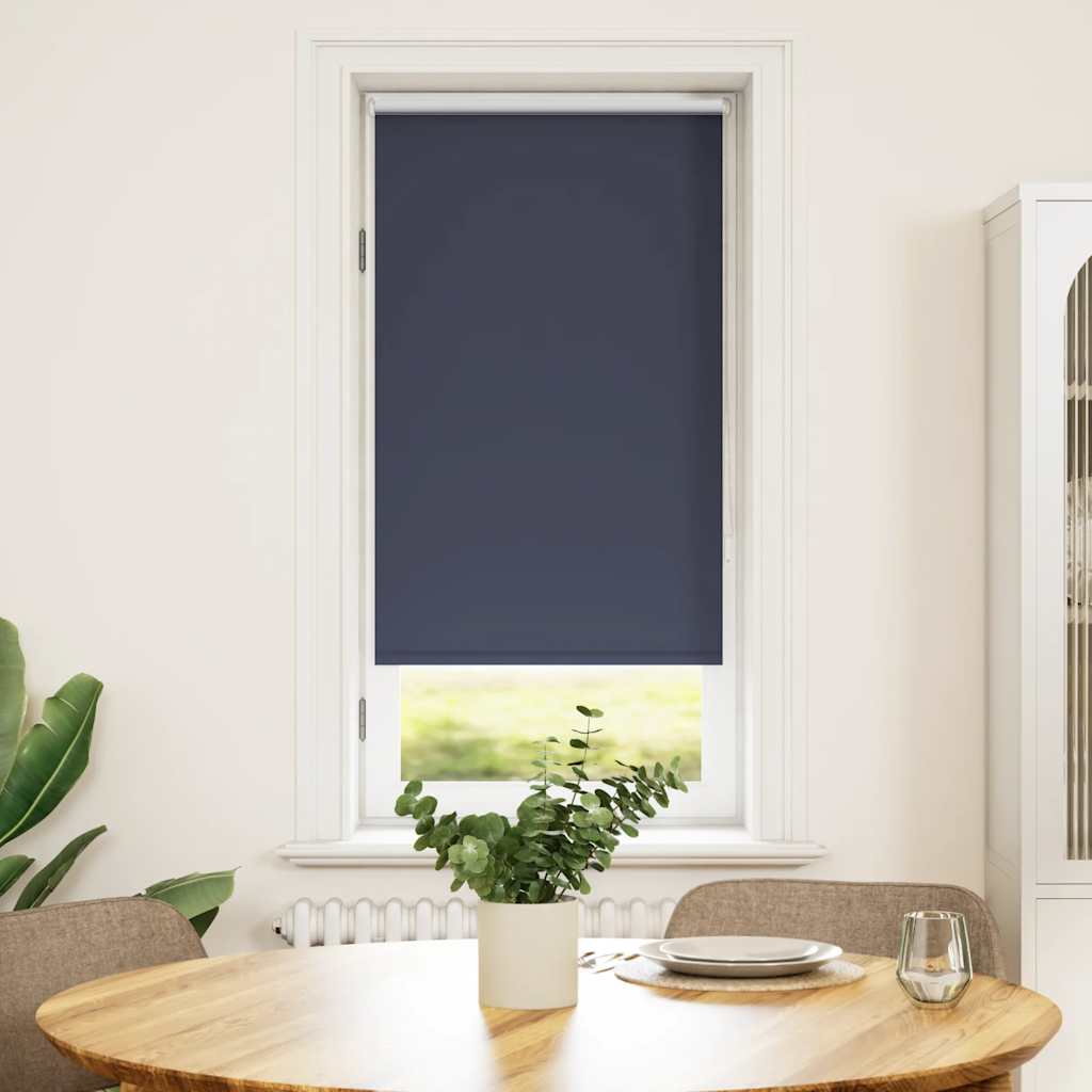 VidaXL Verdunkelungsrollo 60 x 120 cm Marineblau