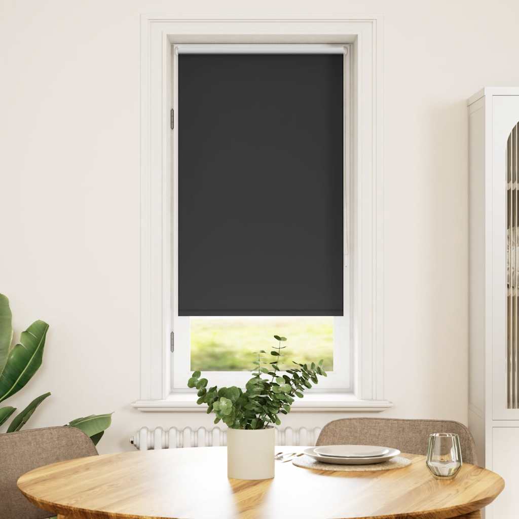 VidaXL Verdunkelungsrollo 60 x 120 cm Schwarz