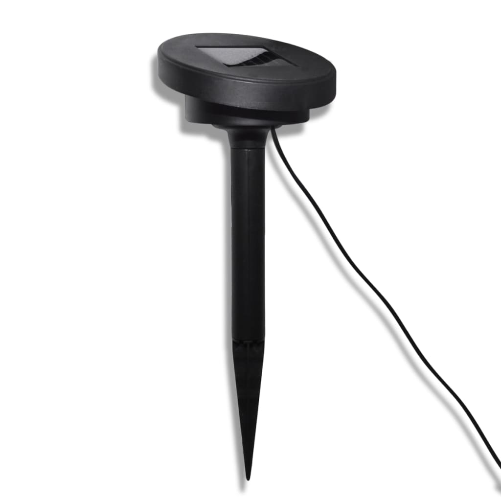 VidaXL Solar-Kugelleuchten, 3er-Set LED mit Bodenankern und Solarpanel