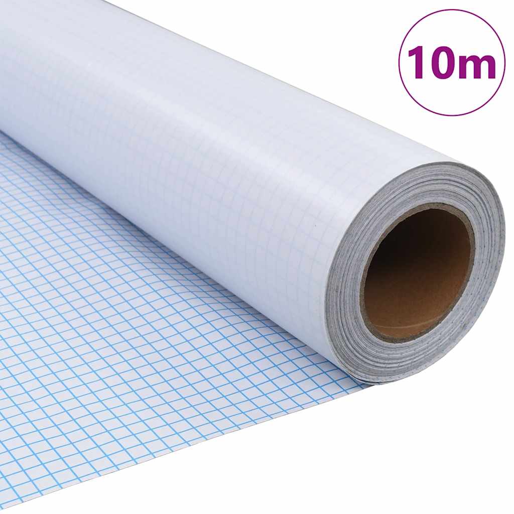 Vidaxl raamfolie mat 0,9x10 m pvc grijs