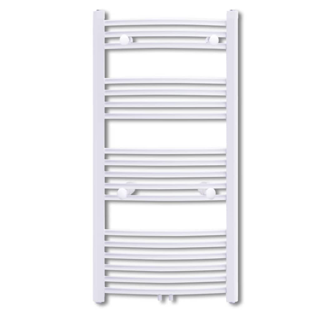 Vidaxl radiator handdoekenrek curve 500x1160 mm
