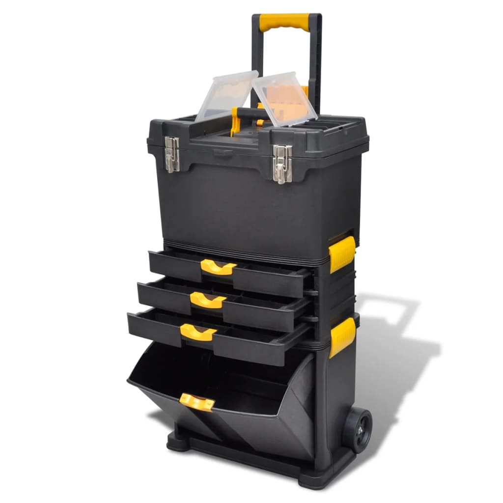 Vidaxl -Werkzeugtrolley fahrbar