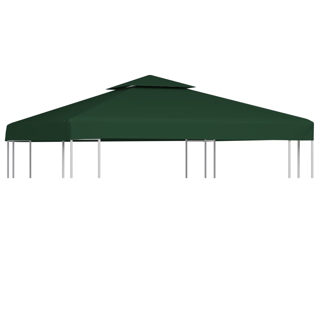 VidaXL Ersatz-Zeltplane für Pavillons, 310 g/m², 3 x 3 m, grün