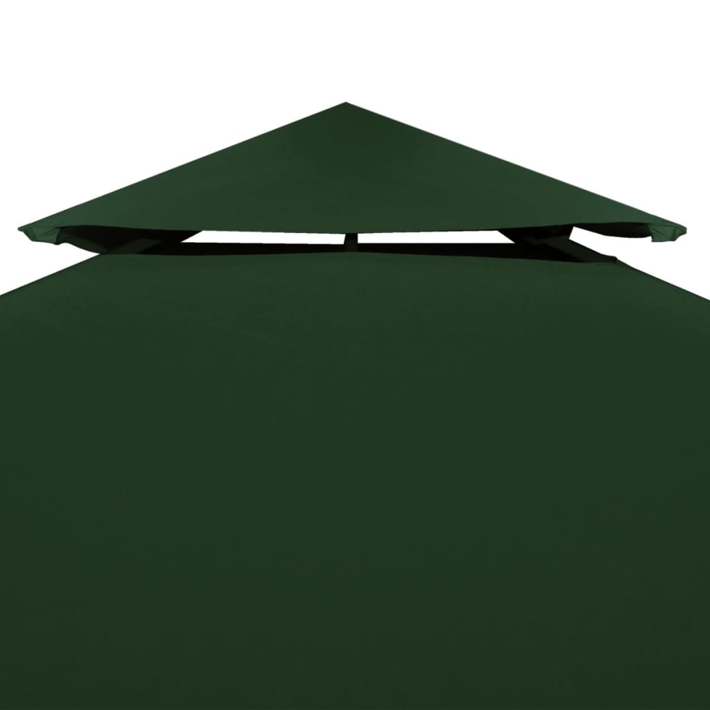 VidaXL Ersatz-Zeltplane für Pavillons, 310 g/m², 3 x 3 m, grün