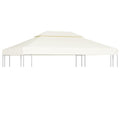 VidaXL Ersatz-Zeltplane für Pavillons, 310 g/m², 3 x 4 m, cremeweiß
