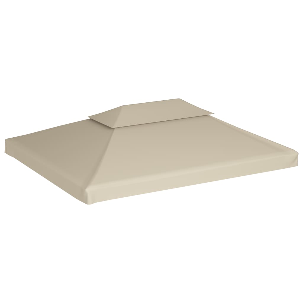 VidaXL Ersatz-Zeltplane für Pavillons, 310 g/m², 3 x 4 m, beige