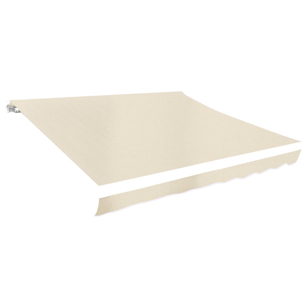 Vidaxx LaFelcloth 6x3 m Leinwand Creme