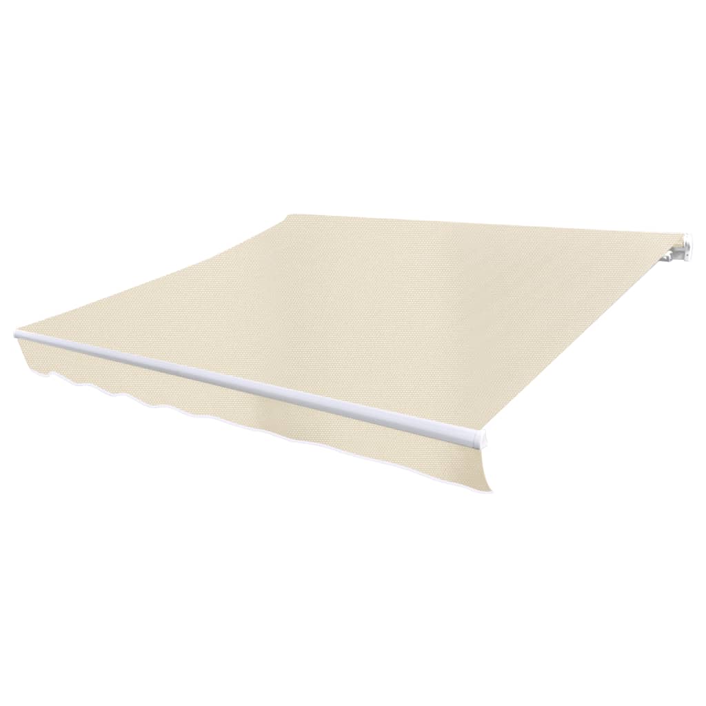 Vidaxx LaFelcloth 6x3 m Leinwand Creme