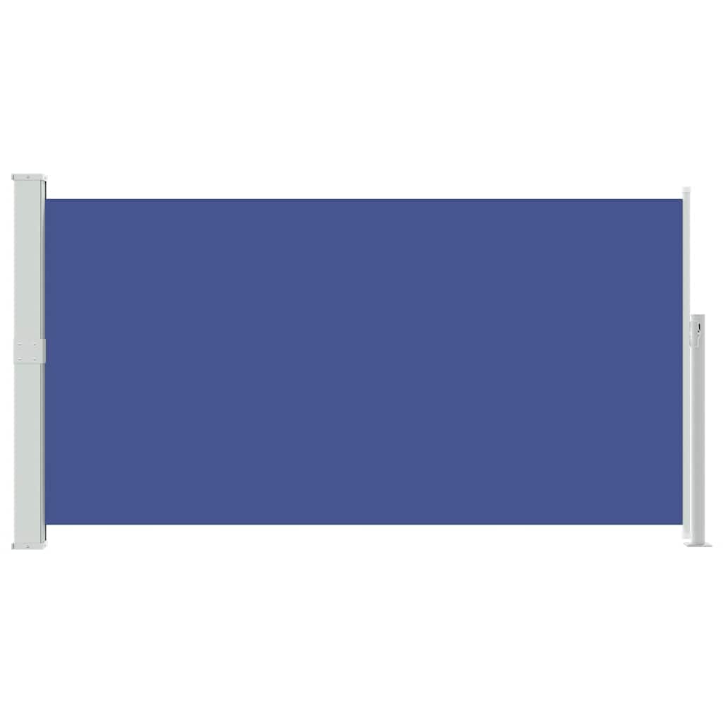 Vidaxl wind- zonnescherm uittrekbaar 160x300 cm blauw