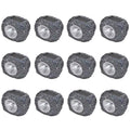 Vidaxl outdoor spotlight solar led 12 st steenvormig