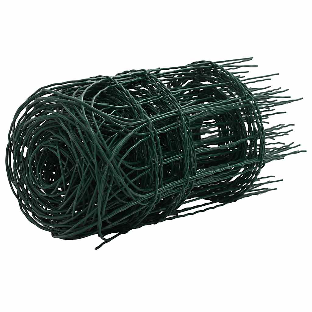 VidaXL Grenzzaun 10 x 0,4 m, pulverbeschichtetes Eisen