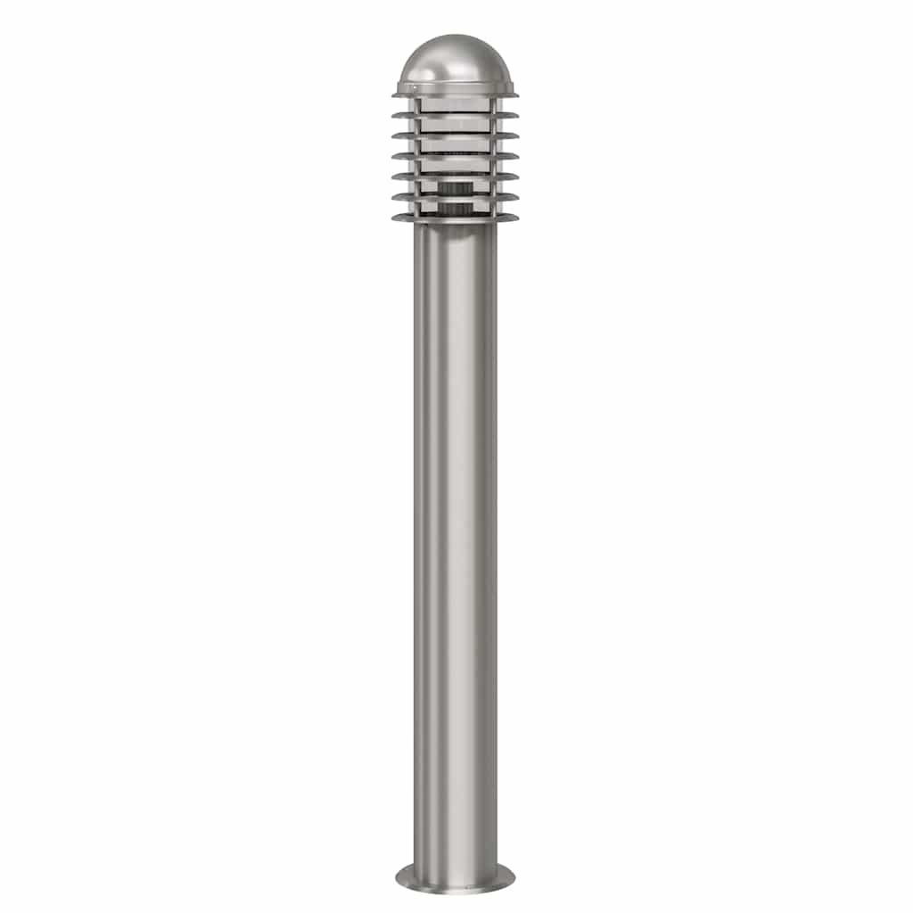 VidaXL Zylindrische LED-Gartenleuchte aus Edelstahl