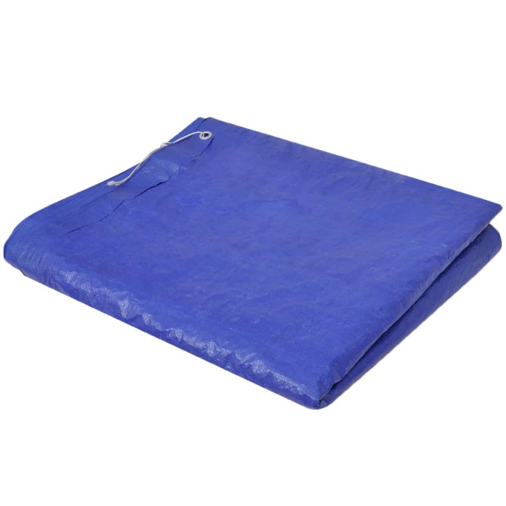 VidaXL Schwimmbadabdeckung rechteckig 90 g/m² 394x207 cm pe