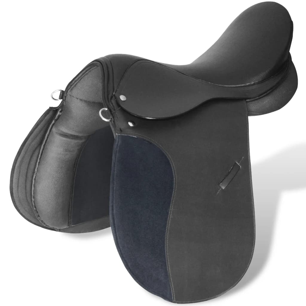 VIDAXL ECHTES LEDER-FAHRRAD-NAHE 17,5 12 cm (5-in-1-Set, schwarz)